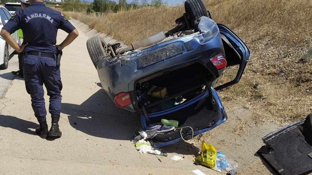 Kırklareli'nde Devriya Giden Araçta 5 Yaralı