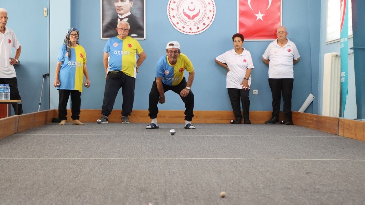 Kırklareli'nde Yetişkin Gençler Bocce Şampiyonası Coşkusu