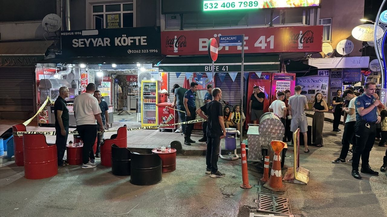 Kocaeli'de İş Yerinde Silahlı Saldırı