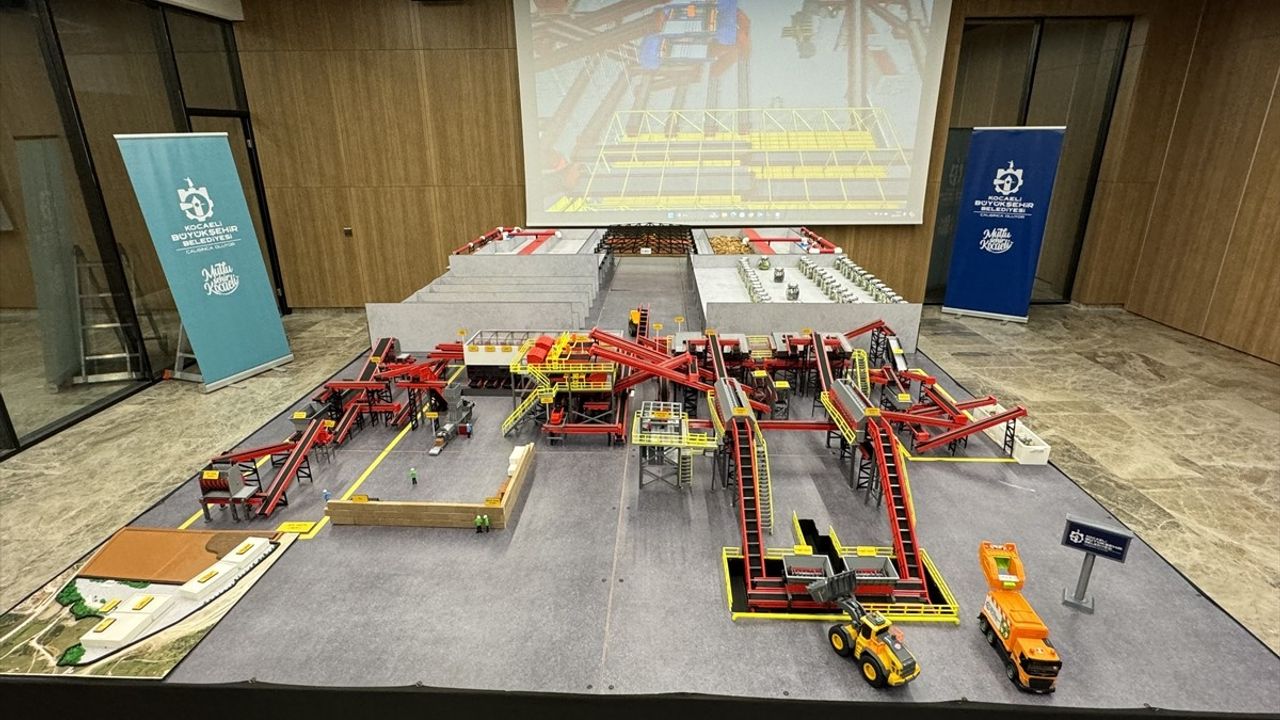 Kocaeli'ye Türkiye'nin İlk Biyokurutma Tesisinin Kurulumu Başlıyor