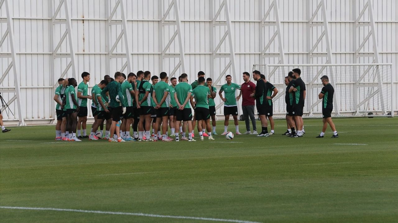 Konyaspor Bodrum FK Maçına Hazırlanıyor