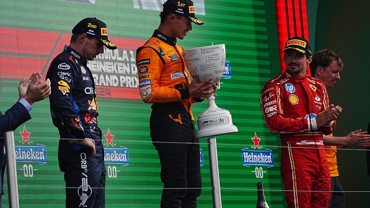 Lando Norris, Hollanda Grand Prix'sini Kazandı