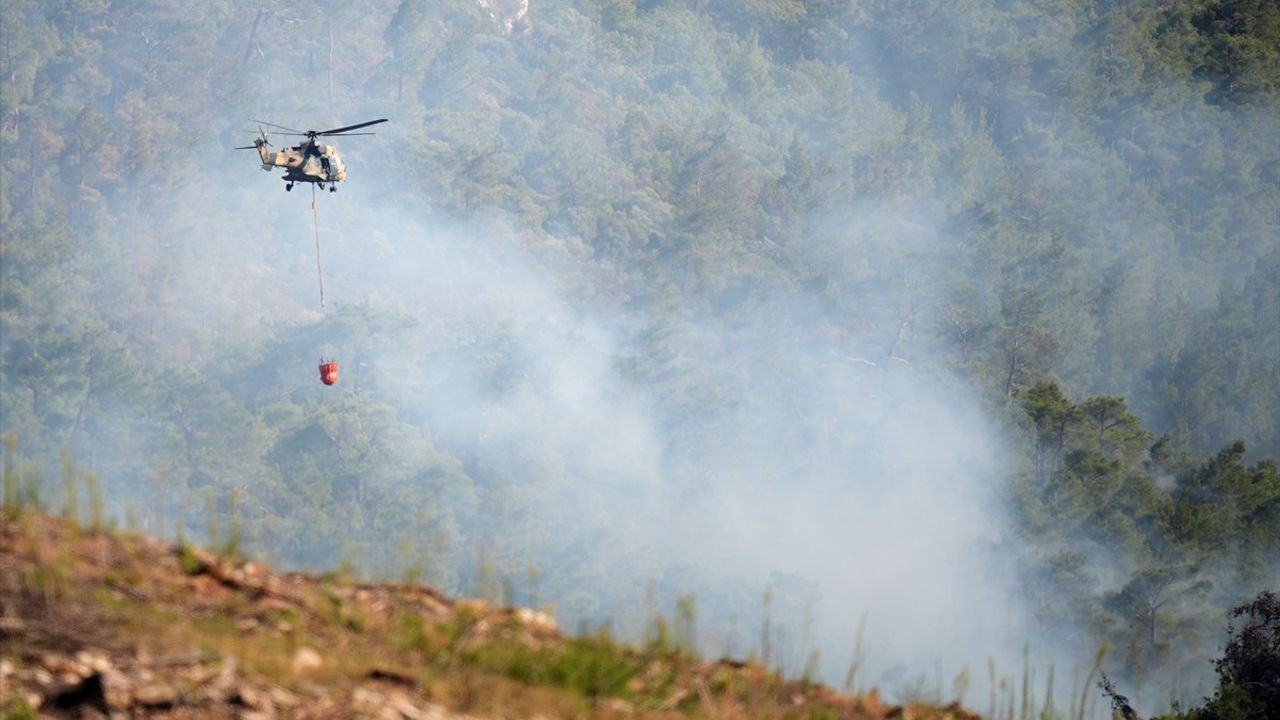 Menderes Orman Yangınına Hızla Müdahale Ediliyor
