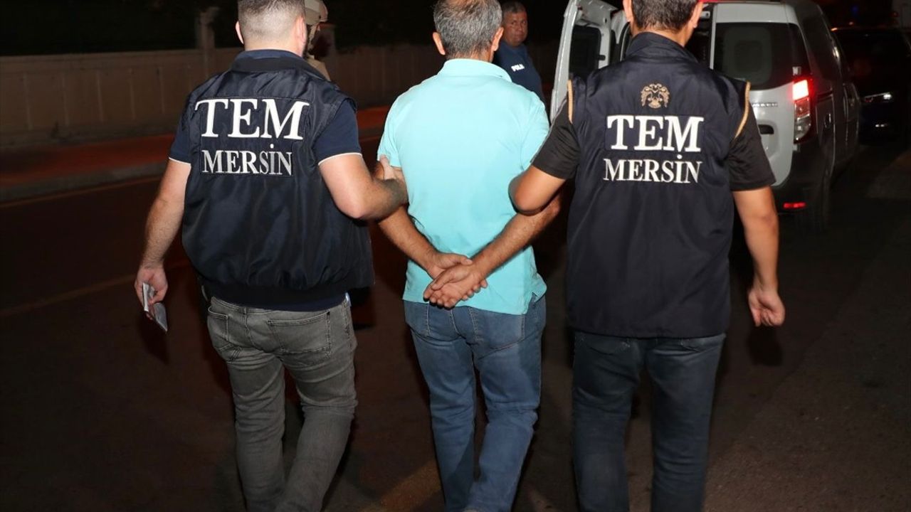 Mersin'de PKK/KCK Operasyonu: 7 Şüpheli Tutuklandı