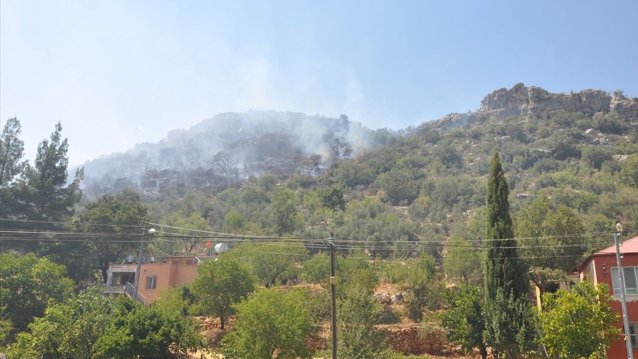 Mersin'deki Orman Yangını Kontrol Altına Alındı