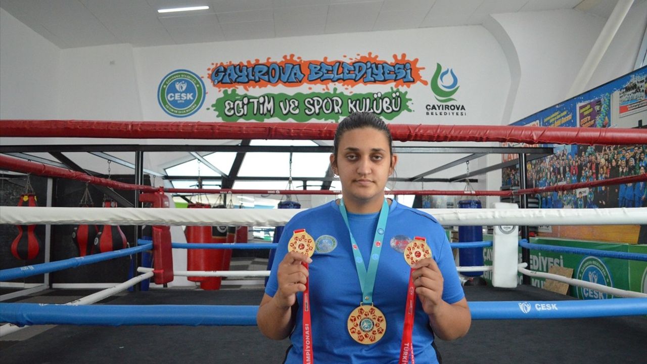 Milli Kick Boksçu Sinem Erdoğan, Dünya Şampiyonluğu İçin Hazır