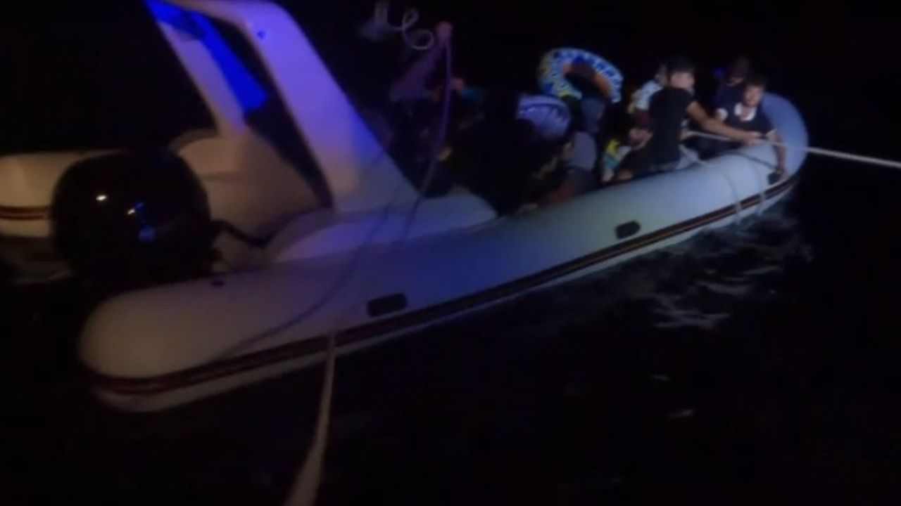 Muğla'da 27 Düzensiz Göçmen Kurtarıldı