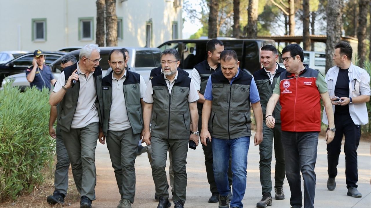 Muğla'daki Yangınlarda Tedbir Amaçlı Tahliyeler ve Müdahaleler