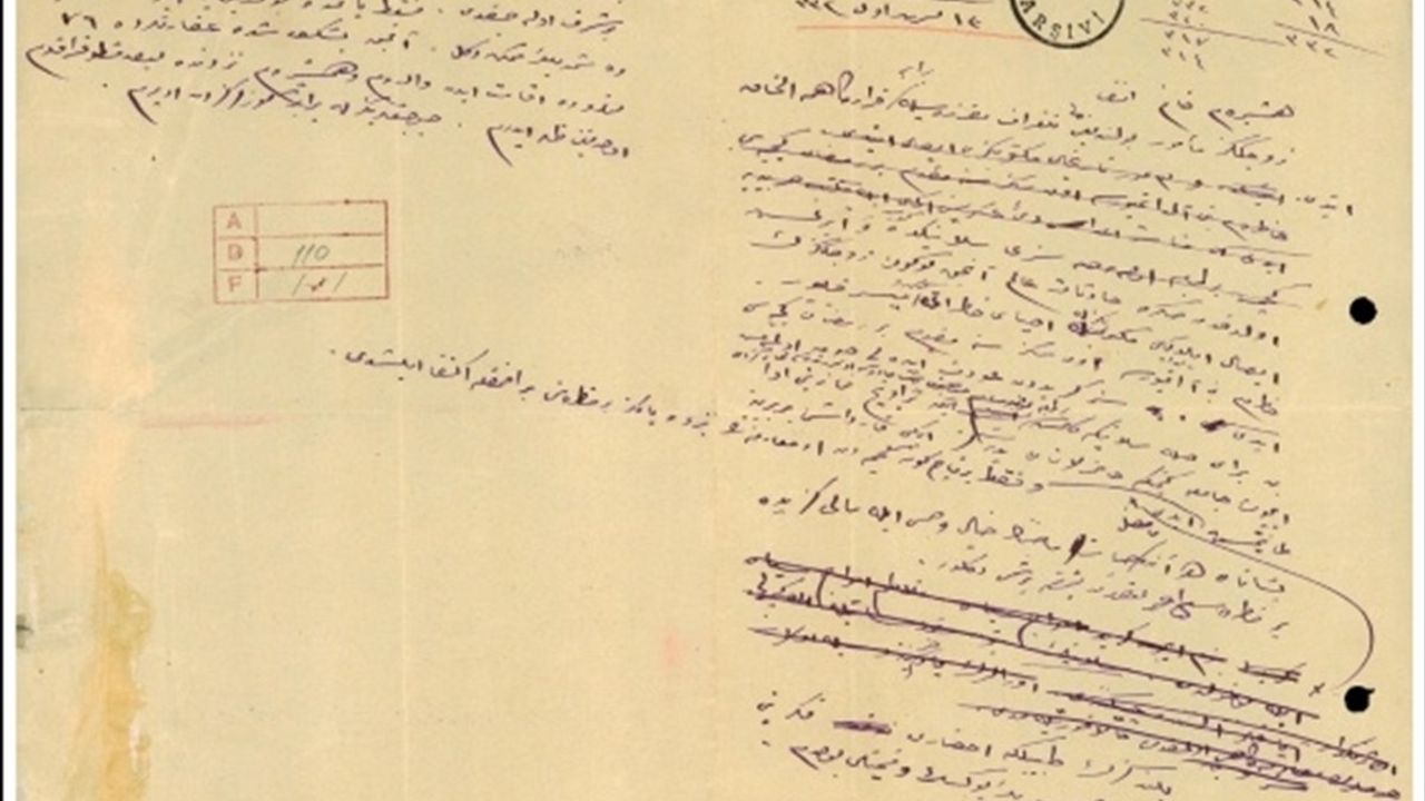 Mustafa Kemal Atatürk ve Süt Kardeşi Saime Hanım'ın Tarihi Mektuplaşması