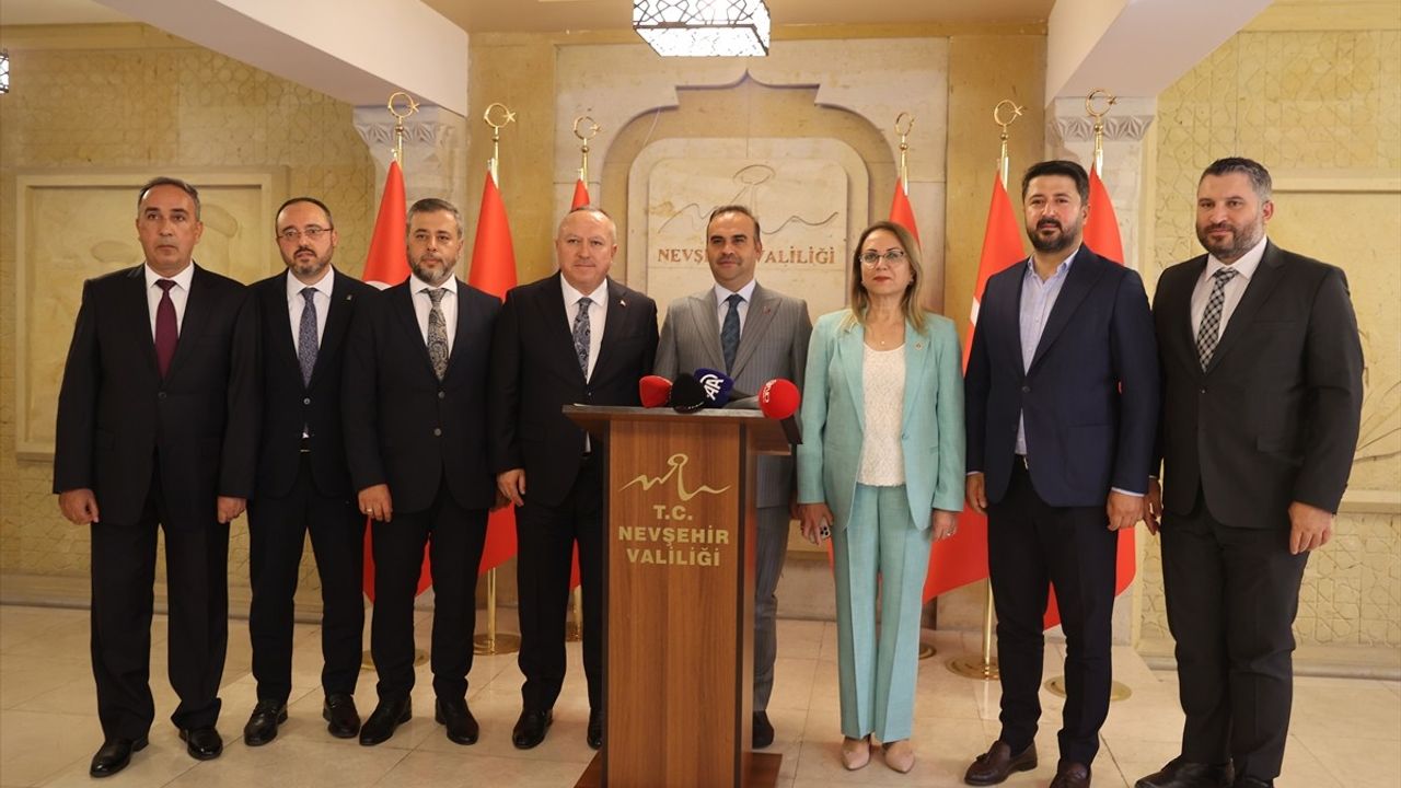 Nevşehir'de Sanayi ve İstihdam Atağı: Bakan Kacır'dan Önemli Açıklamalar