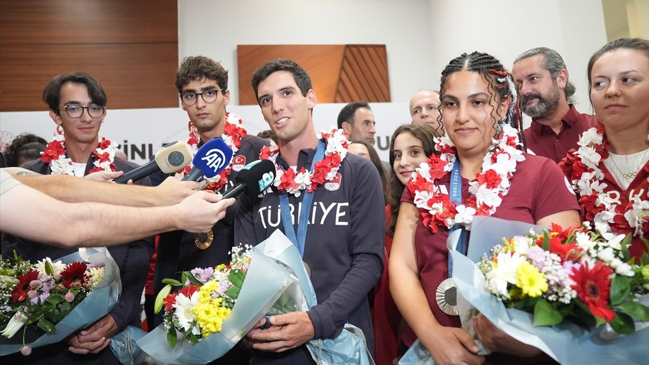 Paris 2024: Türk Okçuluk ve Atıcılık Takımları Yurda Döndü