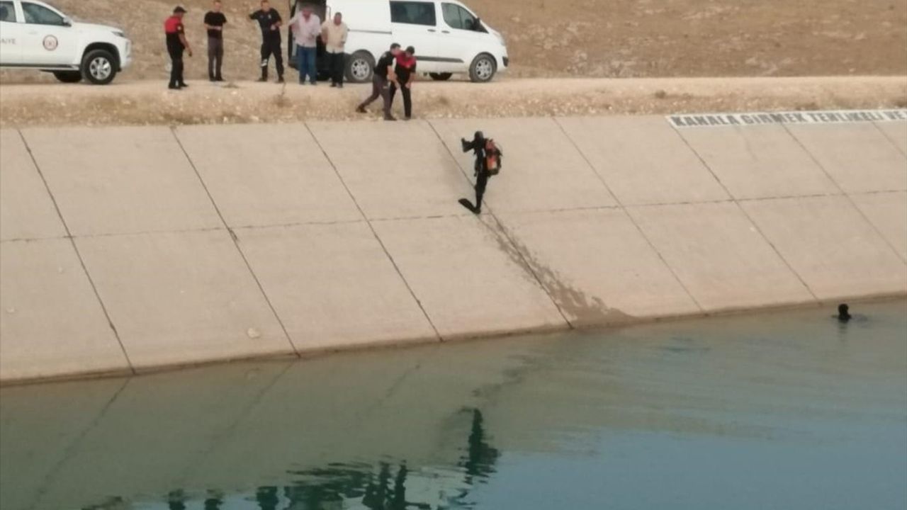 Şanlıurfa'da Sulama Kanalında Kaybolan Çocuk İçin Arama Çalışmaları Devam Ediyor