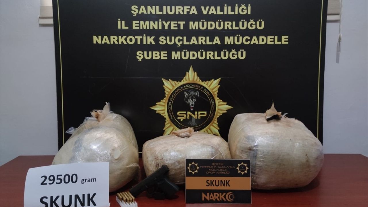 Şanlıurfa'da Uyuşturucu Operasyonu: 5 Şüpheli Yakalandı