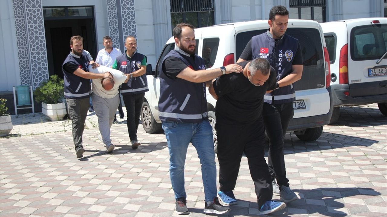 Şantiyelerden Hırsızlık Yapan 6 Kişi Tutuklandı