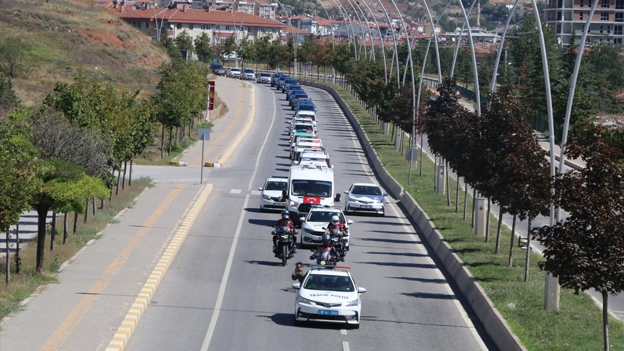 Şehit Polis Memuru Ahmet Şahan, Çankırı'dan Uğurlandı