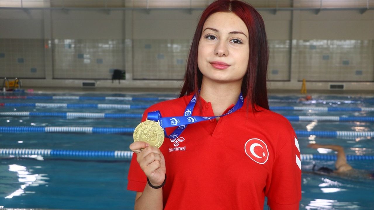 Serbest Dalışta Zirveye Koşan Genç Yeteneğin Hedefi Altın Madalya