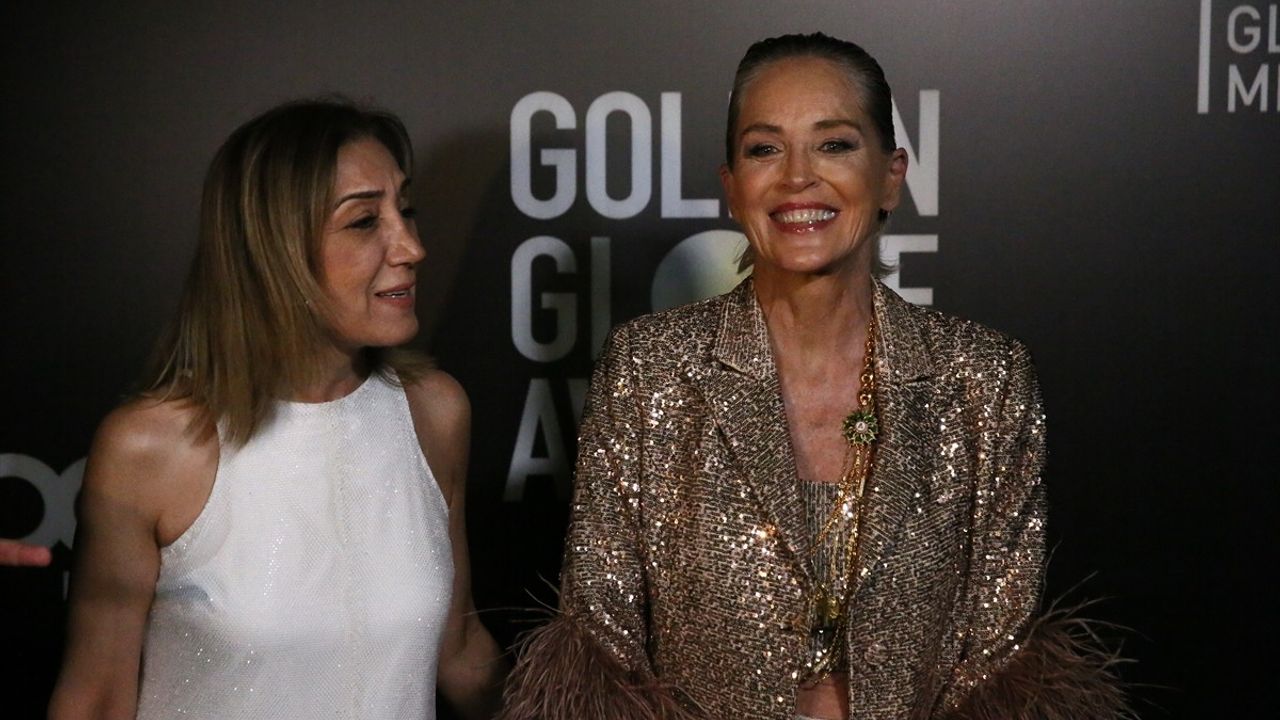 Sharon Stone Bodrum'da Uluslararası İkon Ödülü'nü Aldı