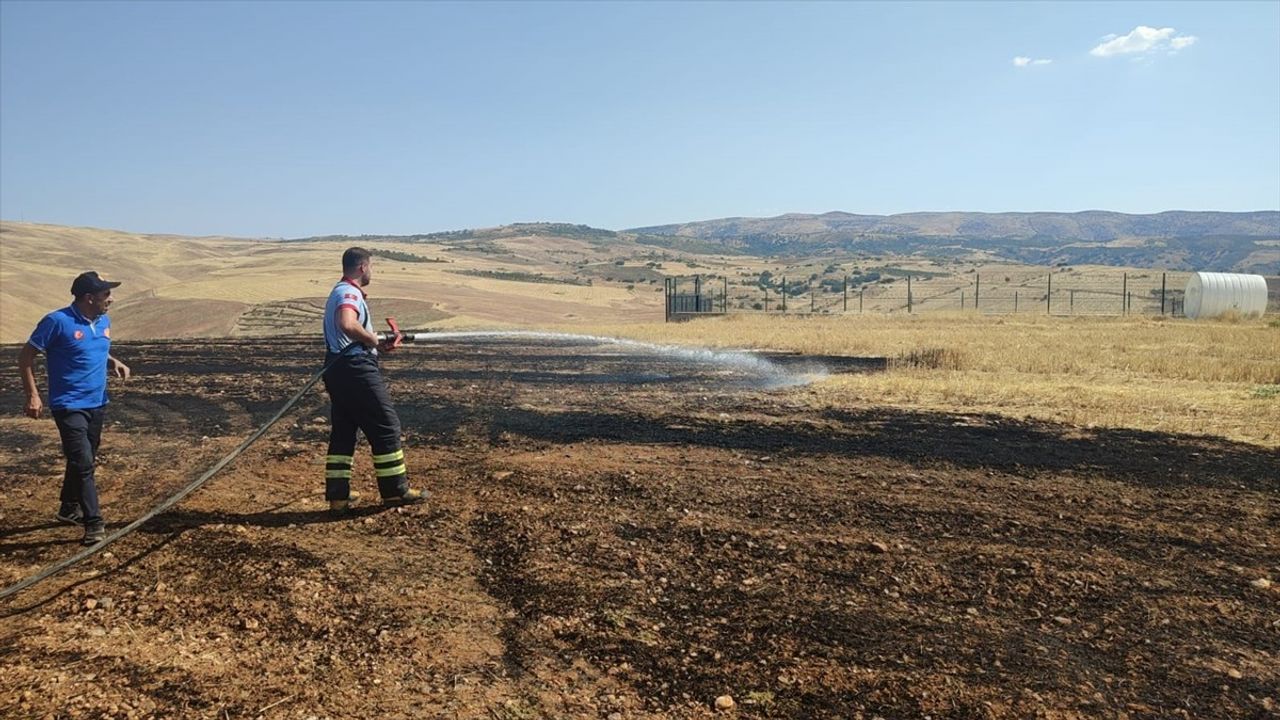 Siirt'teki Arazi Yangını Kontrol Altına Alındı