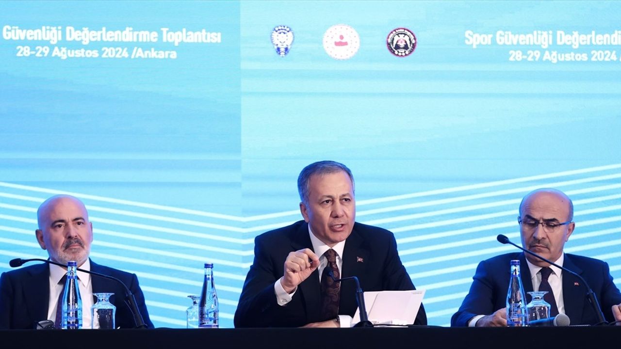 Spor Güvenliği Toplantısı'nda Türkiye'nin Huzuru Vurgusu
