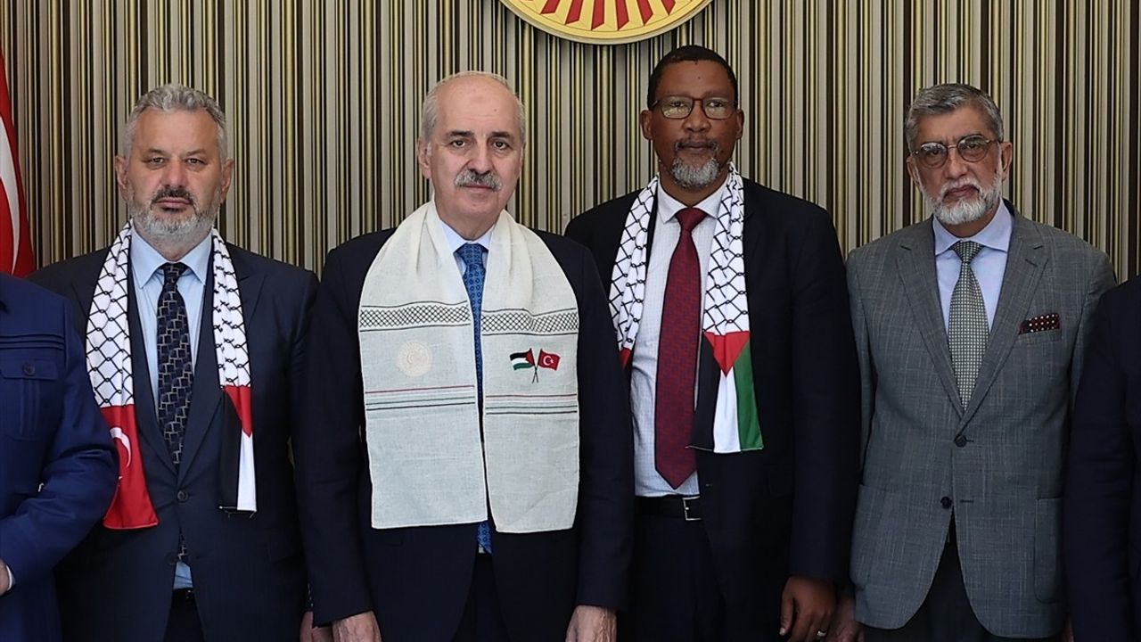 TBMM Başkanı Kurtulmuş, Güney Afrikalı Milletvekili ve Sporcu ile Bir Araya Geldi