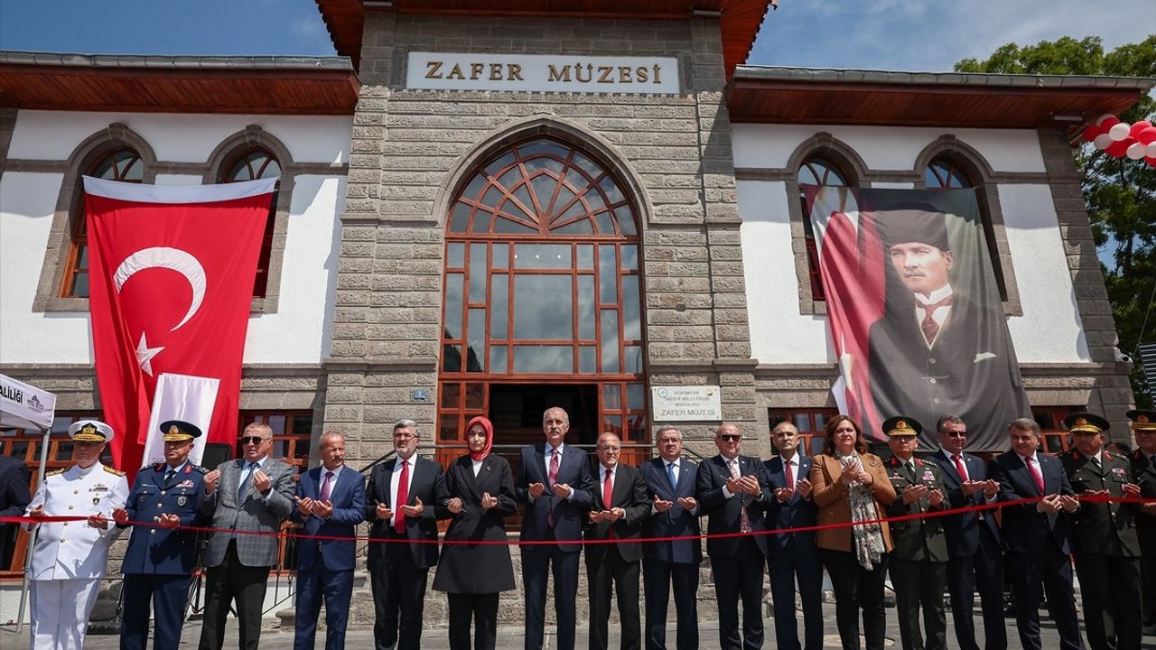 TBMM Başkanı Kurtulmuş, Zafer Müzesi Açılışında Tarihimize Sahip Çıkma Vurgusu Yaptı