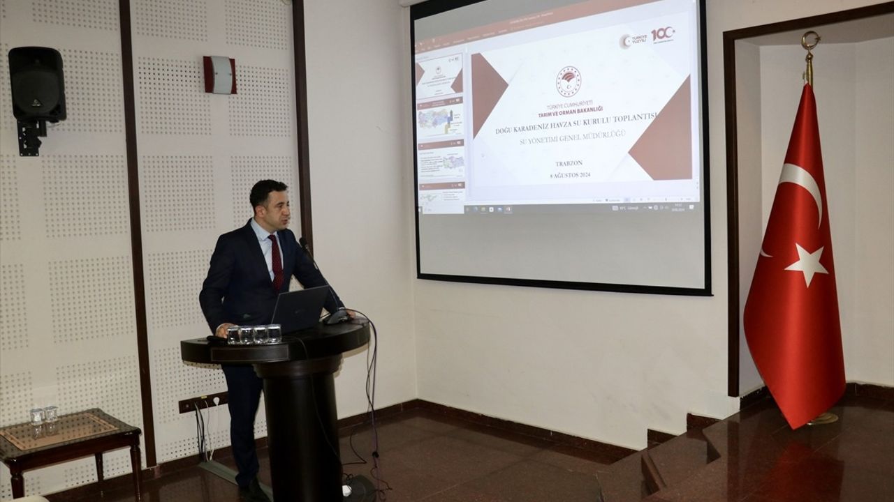 Trabzon'da Doğu Karadeniz Havzası Su Kurulu Toplantısı Düzenlendi