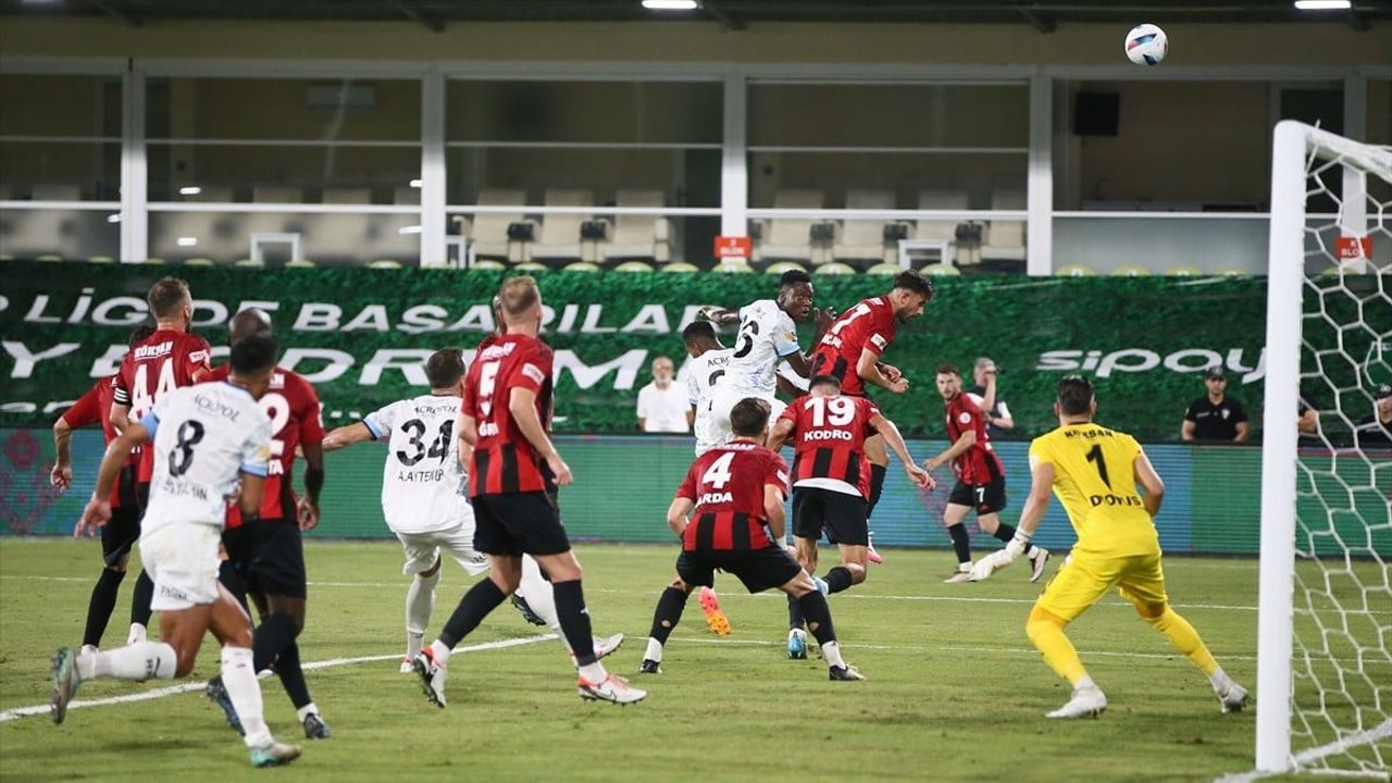 Trendyol Süper Lig: Sipay Bodrum FK ve Gaziantep FK Eşitliği Korudu