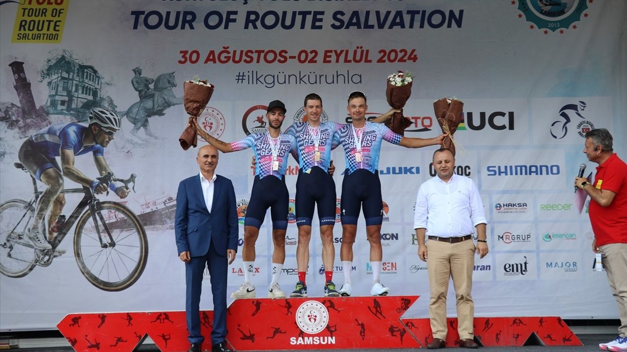 Uluslararası Kurtuluş Yolu Bisiklet Turu Sporcuları Amasya'ya Ulaştı