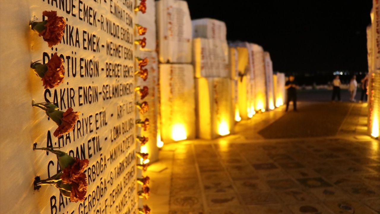 Yalova'da 1999 Marmara Depremi'nin 25. Yılı Anma Etkinliği