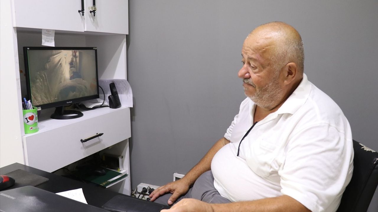 Yalova'da güvenlik kamerası hırsızı kaydedildi