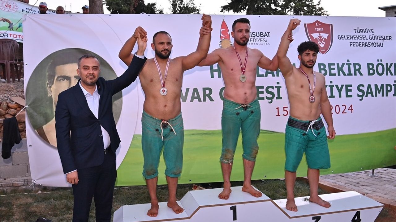 Kahramanmaraş'ta Bekir Böke Şalvar Güreşi Türkiye Şampiyonası Gerçekleşti