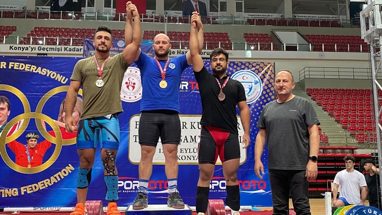 2024 Türkiye Kulüpler Halter Şampiyonası Konya'da Tamamlandı