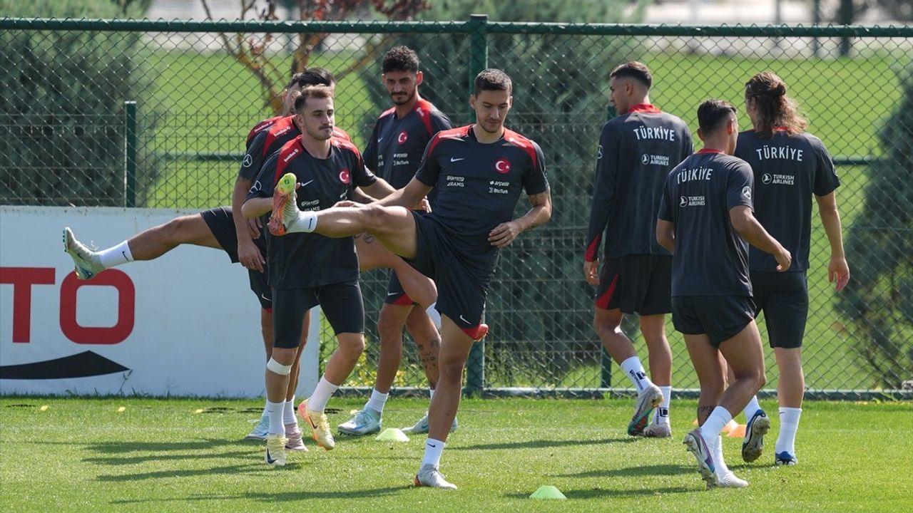 A Milli Futbol Takımı Galler Maçına Hazır