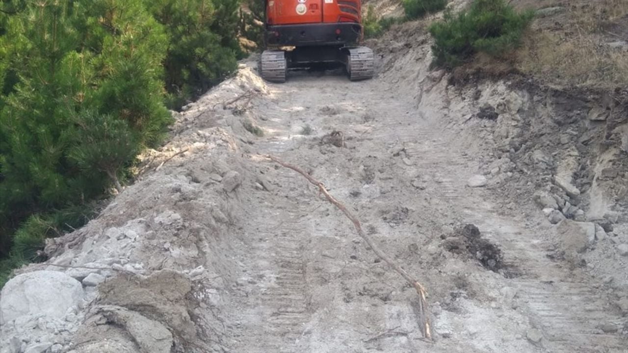 Afyonkarahisar'da Yuvarlanan İnek Kurtarıldı