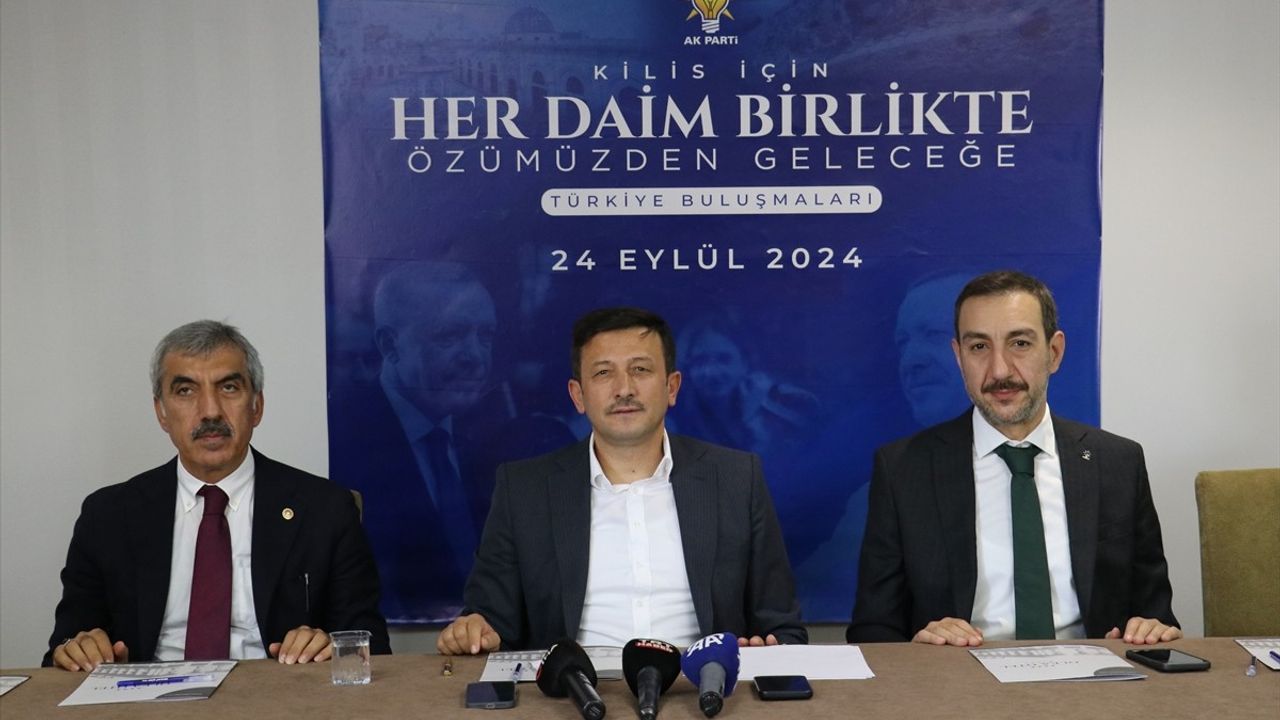 AK Parti Genel Başkan Yardımcısı Hamza Dağ, Kilis'te Türkiye Buluşmaları etkinliğinde konuştu