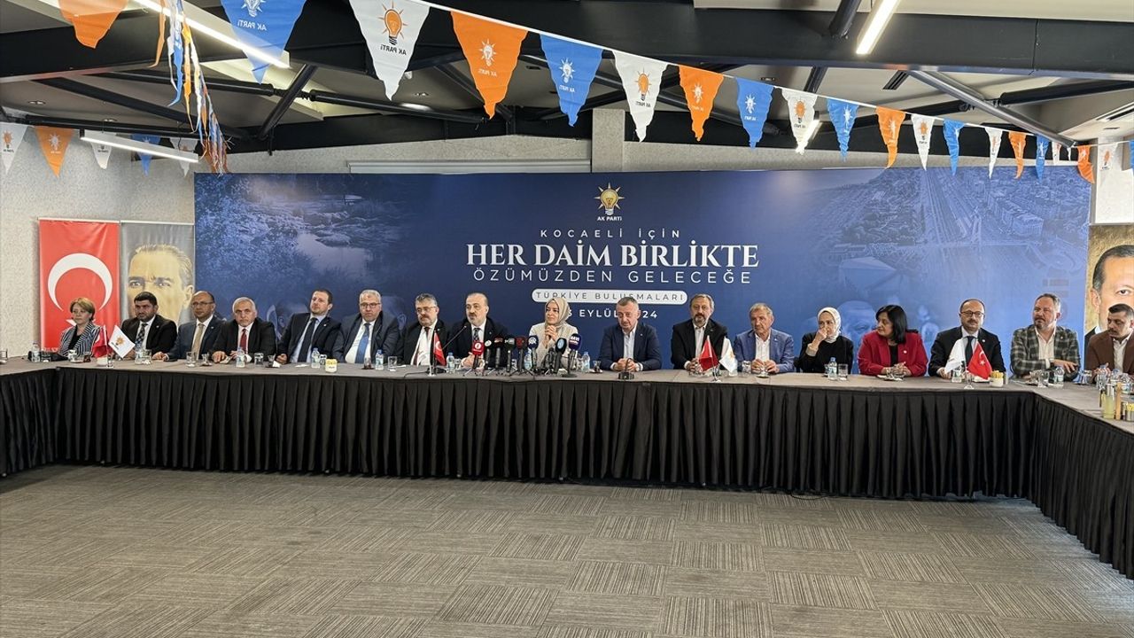 AK Parti Genel Başkan Yardımcısı Kaya, Kocaeli'deki Seçim Hazırlıkları Hakkında Açıklamalarda Bulundu