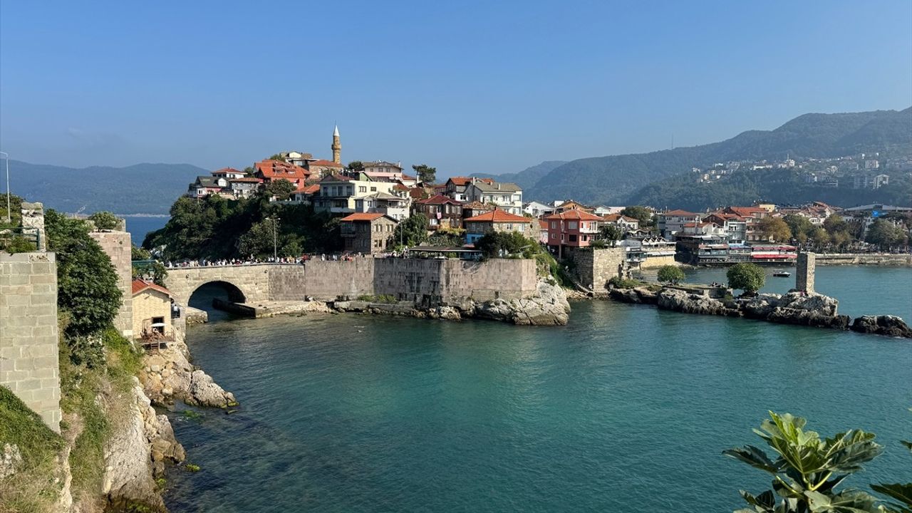 Amasra'da Hafta Sonu Ziyaretçi Akını