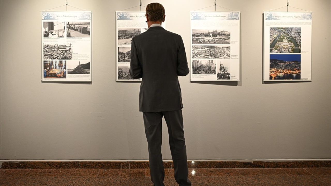 Ankara'da Hiroşima ve Nagazaki Barış Sergisi Açıldı