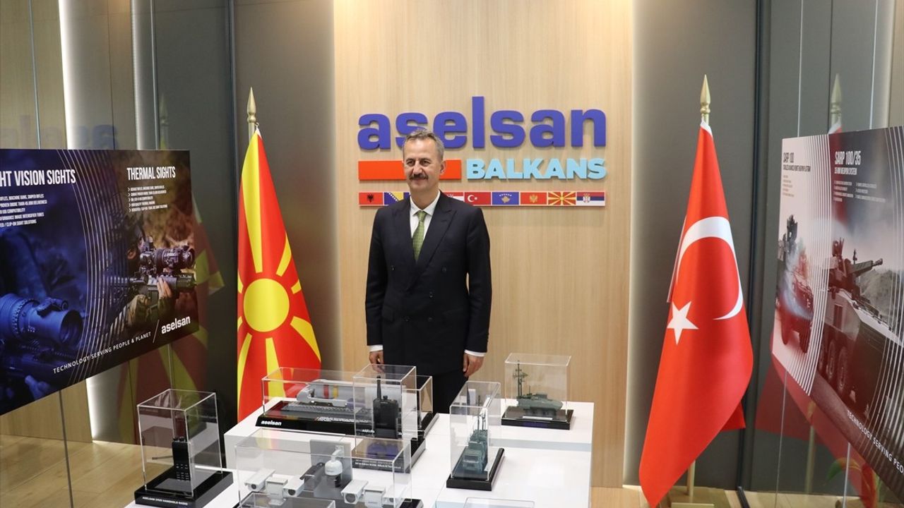 ASELSAN Balkanlar Ofisi Üsküp'te Açıldı