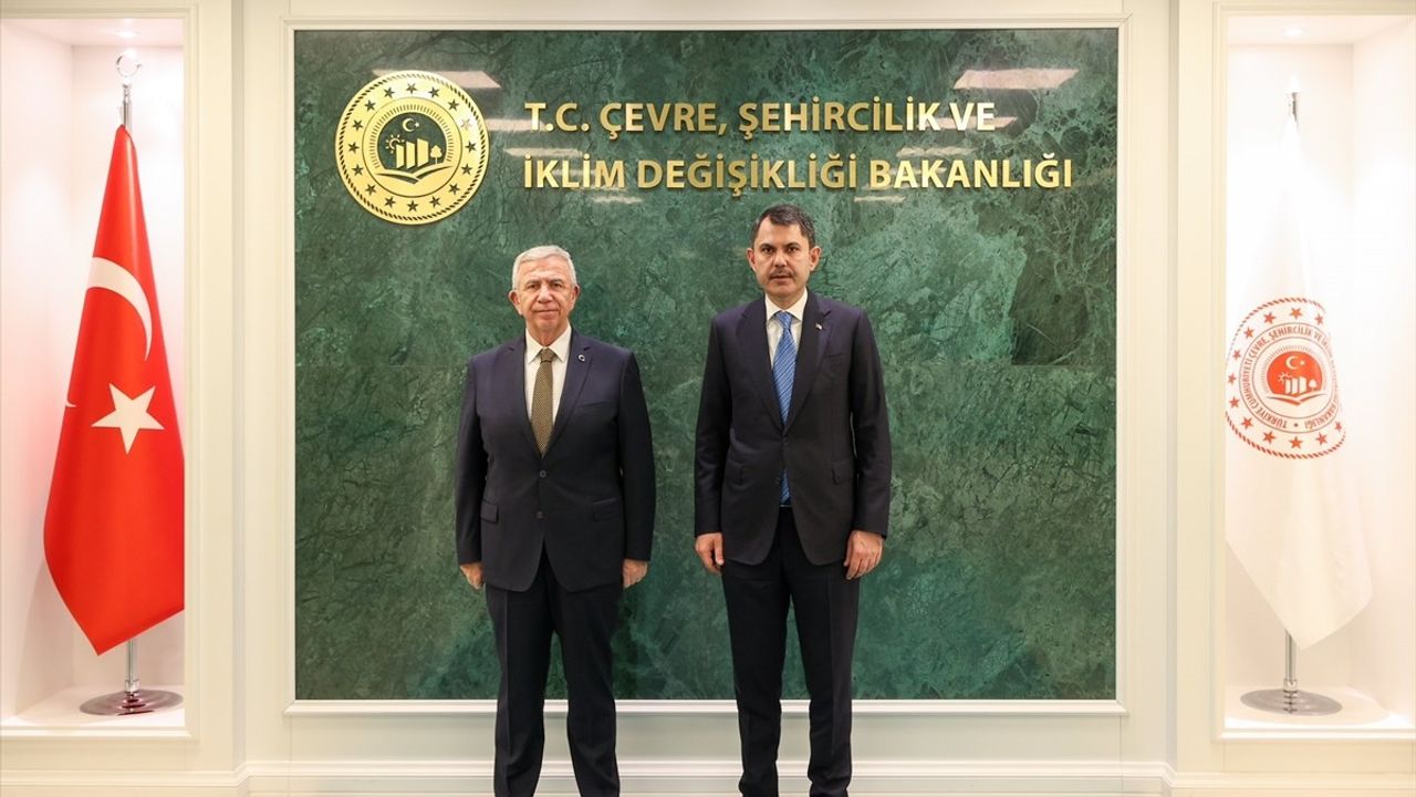 Bakan Murat Kurum, Mansur Yavaş ile Görüşme Gerçekleştirdi