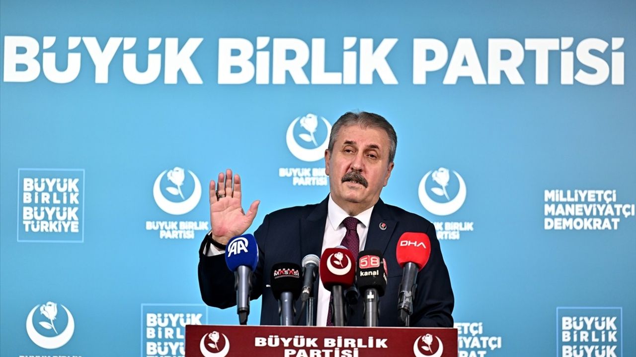 BBP Genel Başkanı Destici'den İdam Cezası Talebi