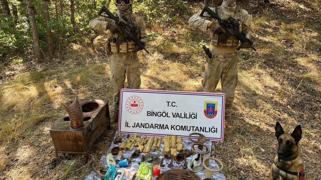 Bingöl'de PKK/KCK'ya Ait Sığınak Tespit Edildi