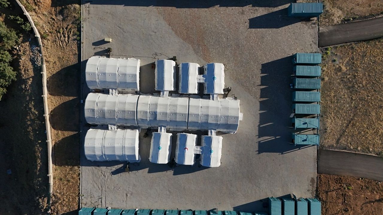 Bingöl'deki UMKE Lojistik Merkezi Olumlu Bir Anlayışla Hizmete Açıldı