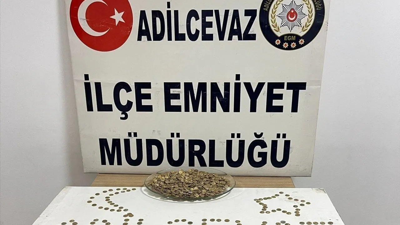 Bitlis'te 900 Altın Sikke Ele Geçirildi