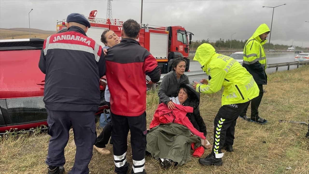 Bolu'da Trafik Kazalarında 7 Yaralı