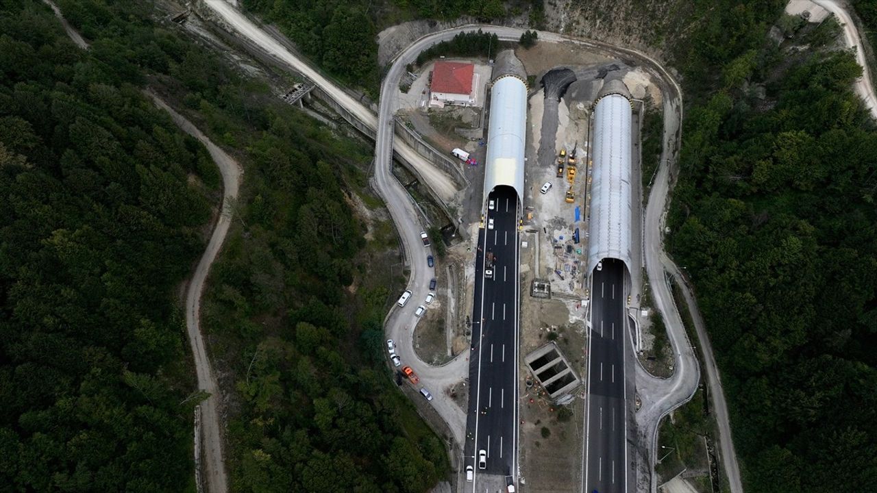 Bolu Dağı Tüneli İstanbul Yönü 38 Gün Sonra Yeniden Açıldı