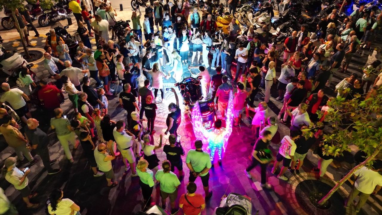 Denizli'de Uluslararası Motosiklet Festivali Rüzgarı Esti