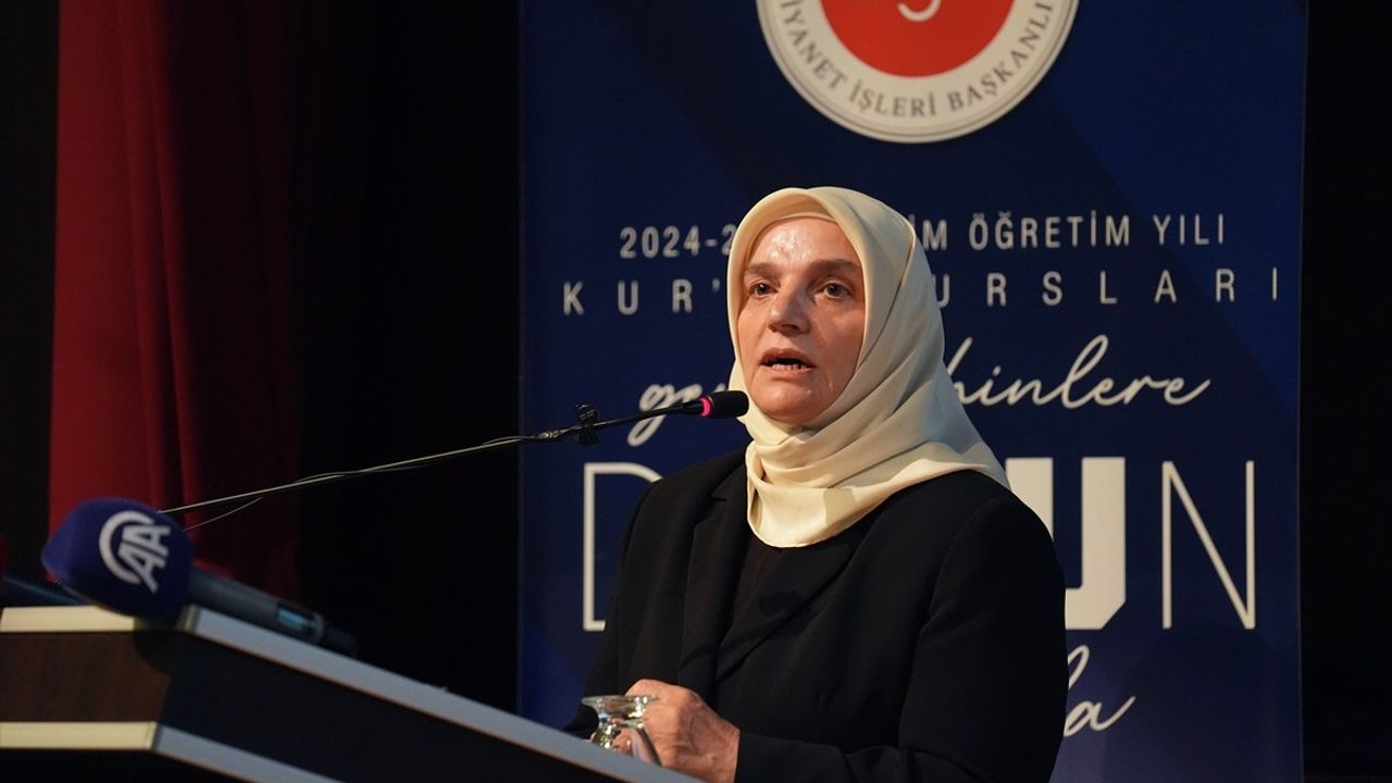 Diyanet İşleri Başkanı Erbaş, Düzce'de Kur'an Kursları Açılışında Konuştu