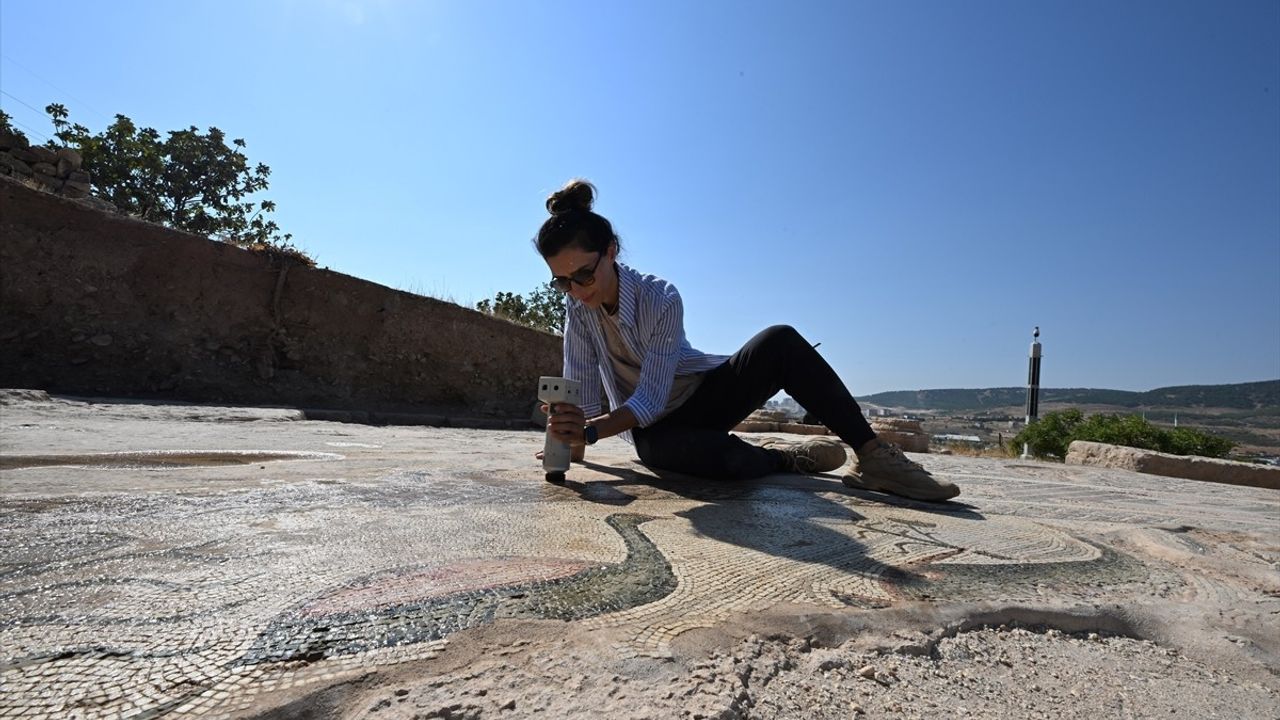 Dülük Antik Kenti'ndeki 1600 Yıllık Mozaikler Turizme Kazandırılacak