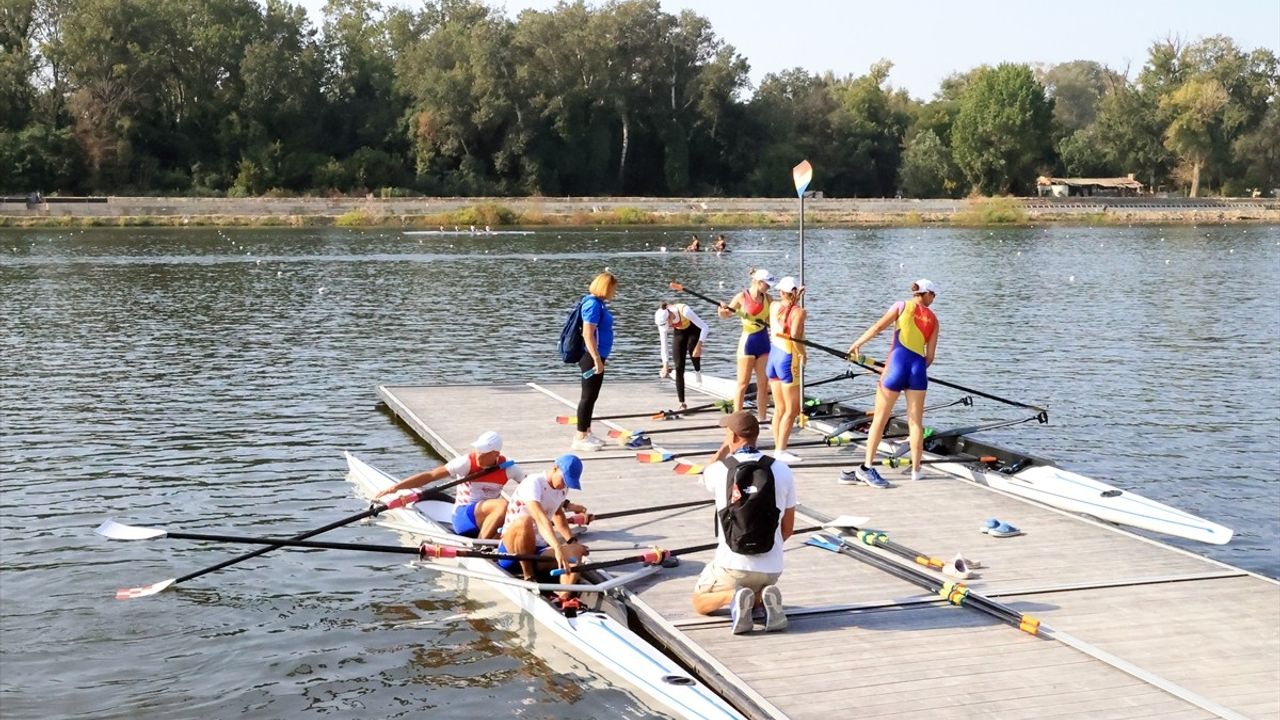 Edirne'de Avrupa 23 Yaş Altı Kürek Şampiyonası Başlıyor